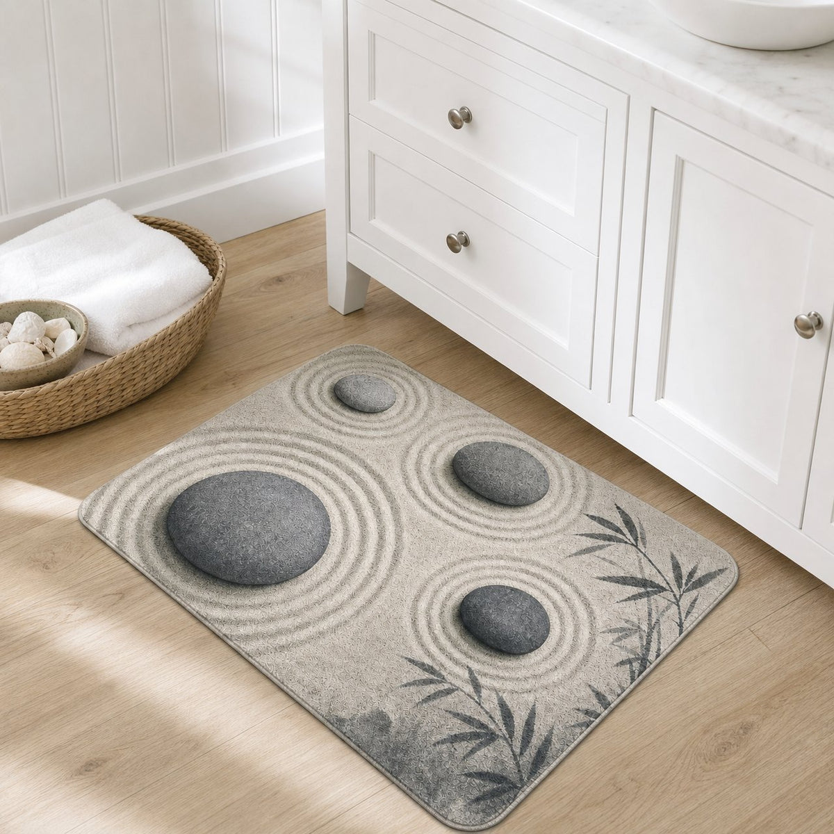 Zen Garden Bath Mat, image 5