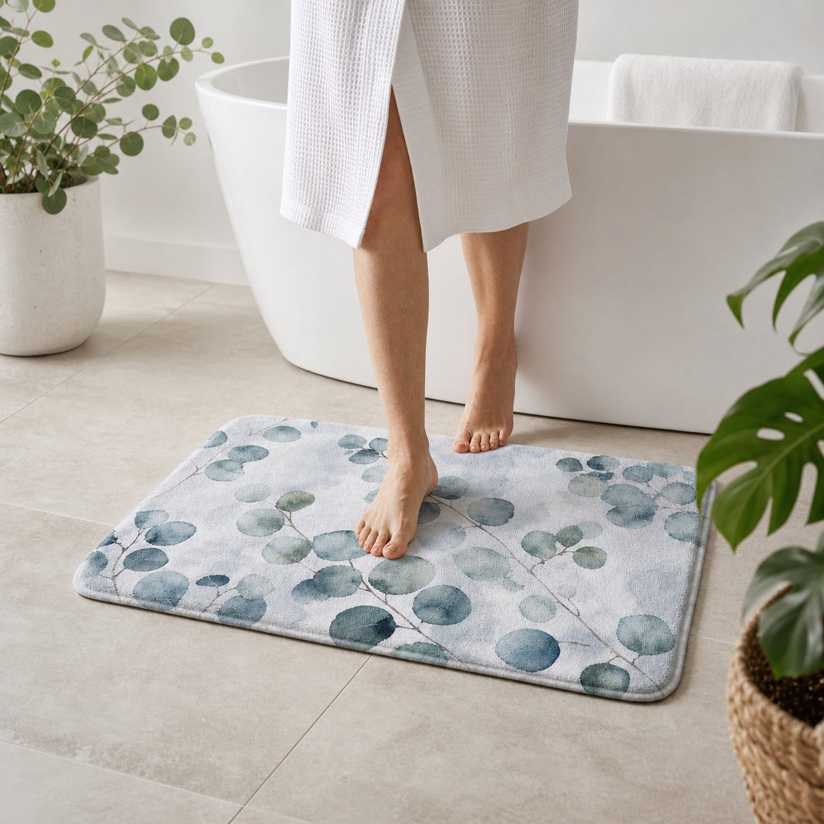 Eucalyptus Mist Bath Mat, image 5