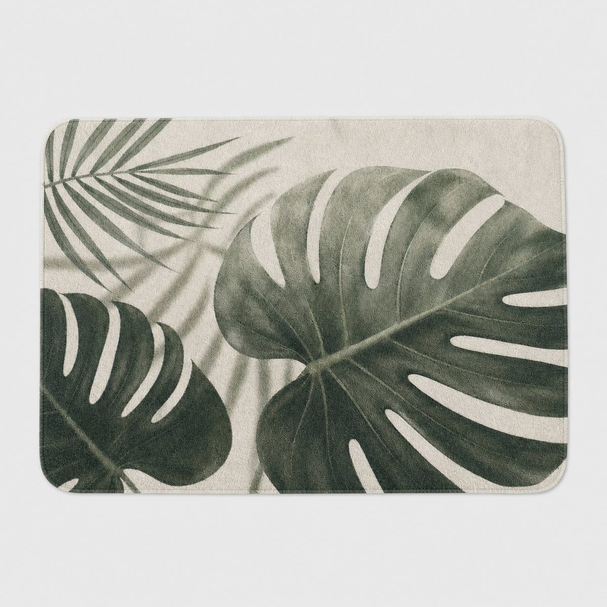Monstera Shade Bath Mat, image 2