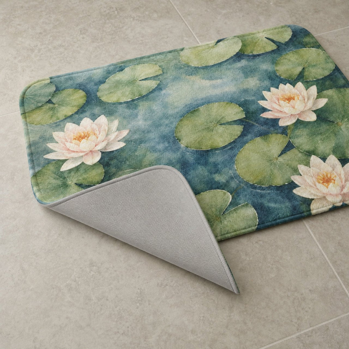 Lily Pond Bath Mat, image 3