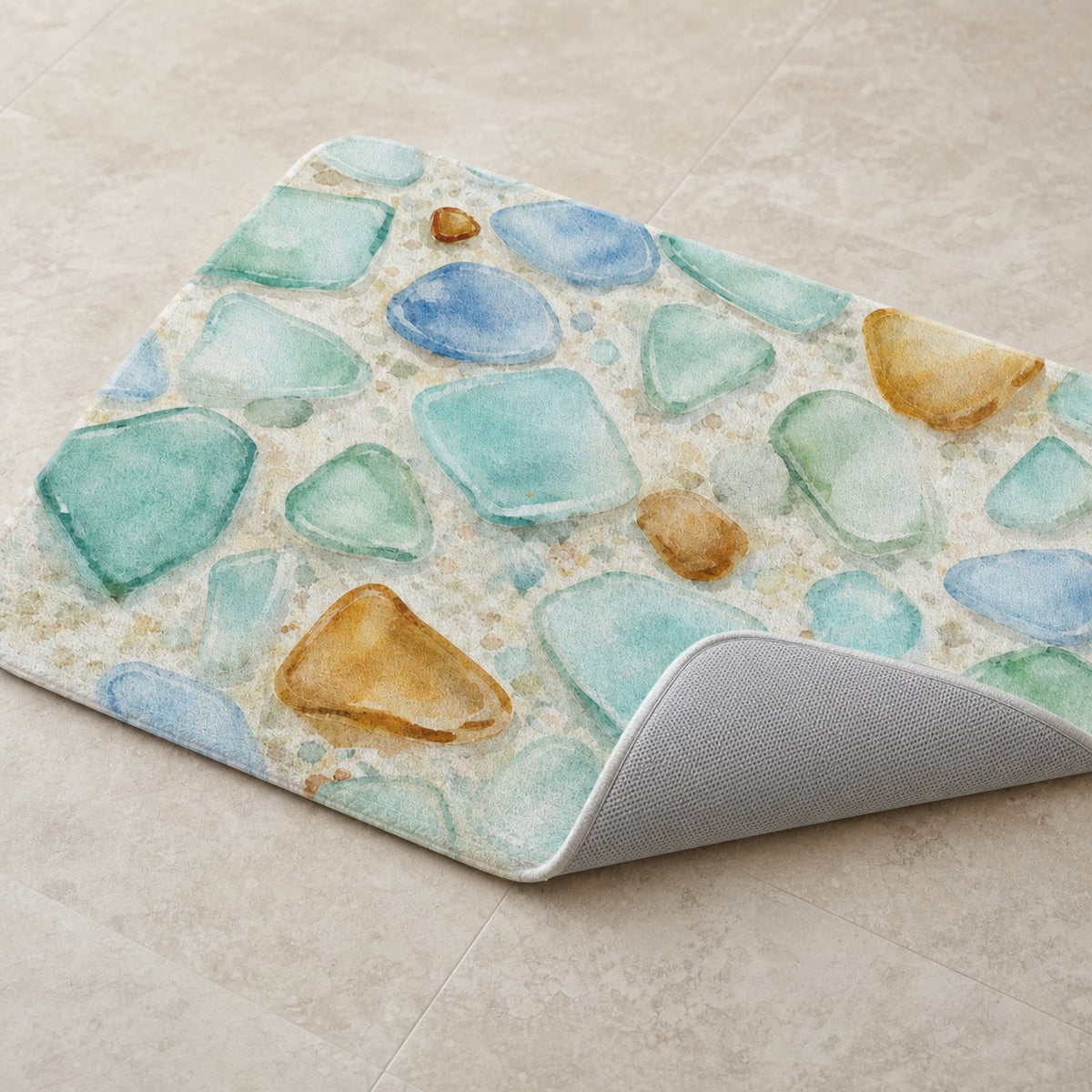 Sea Glass Bath Mat, image 3