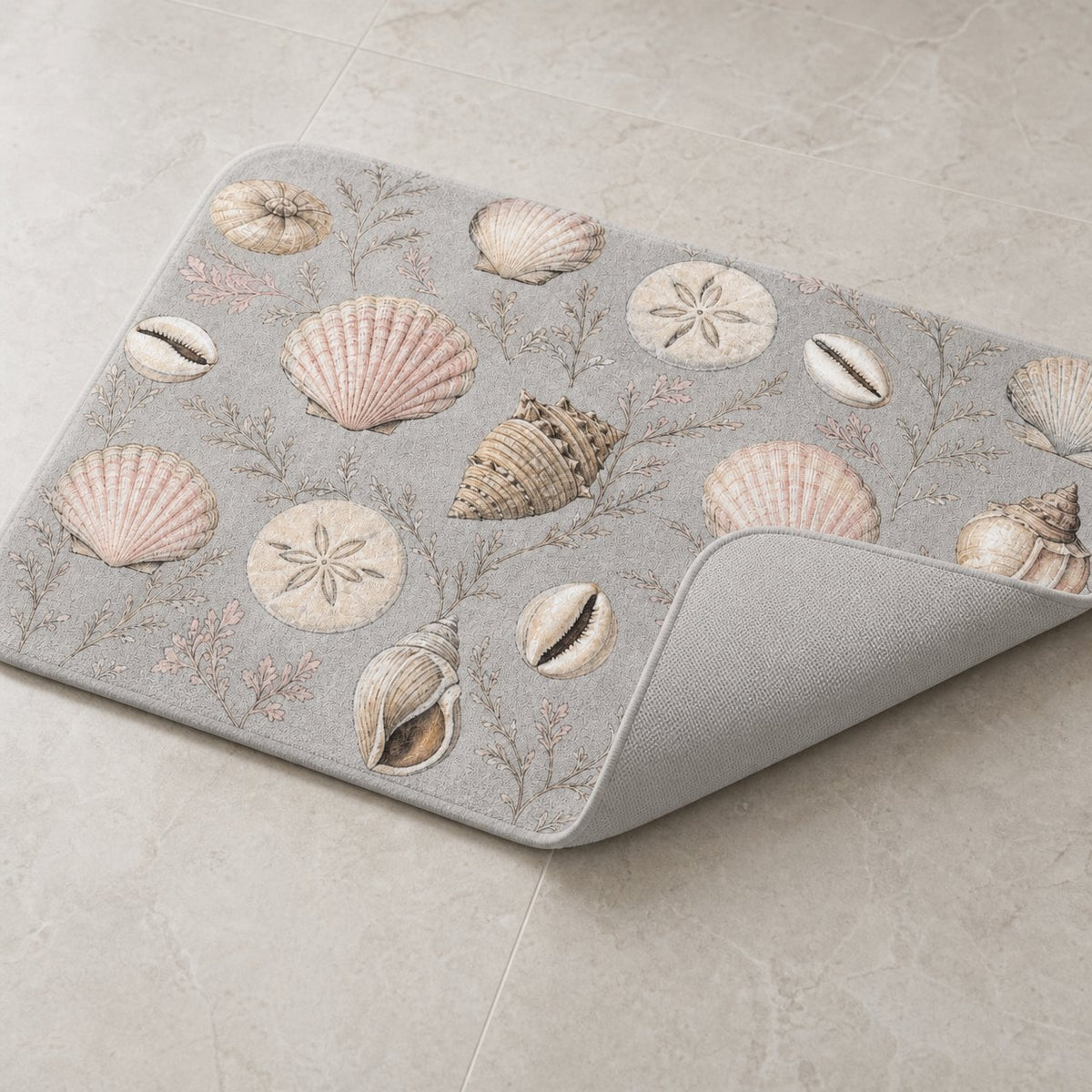 Shell Collection Bath Mat, image 3