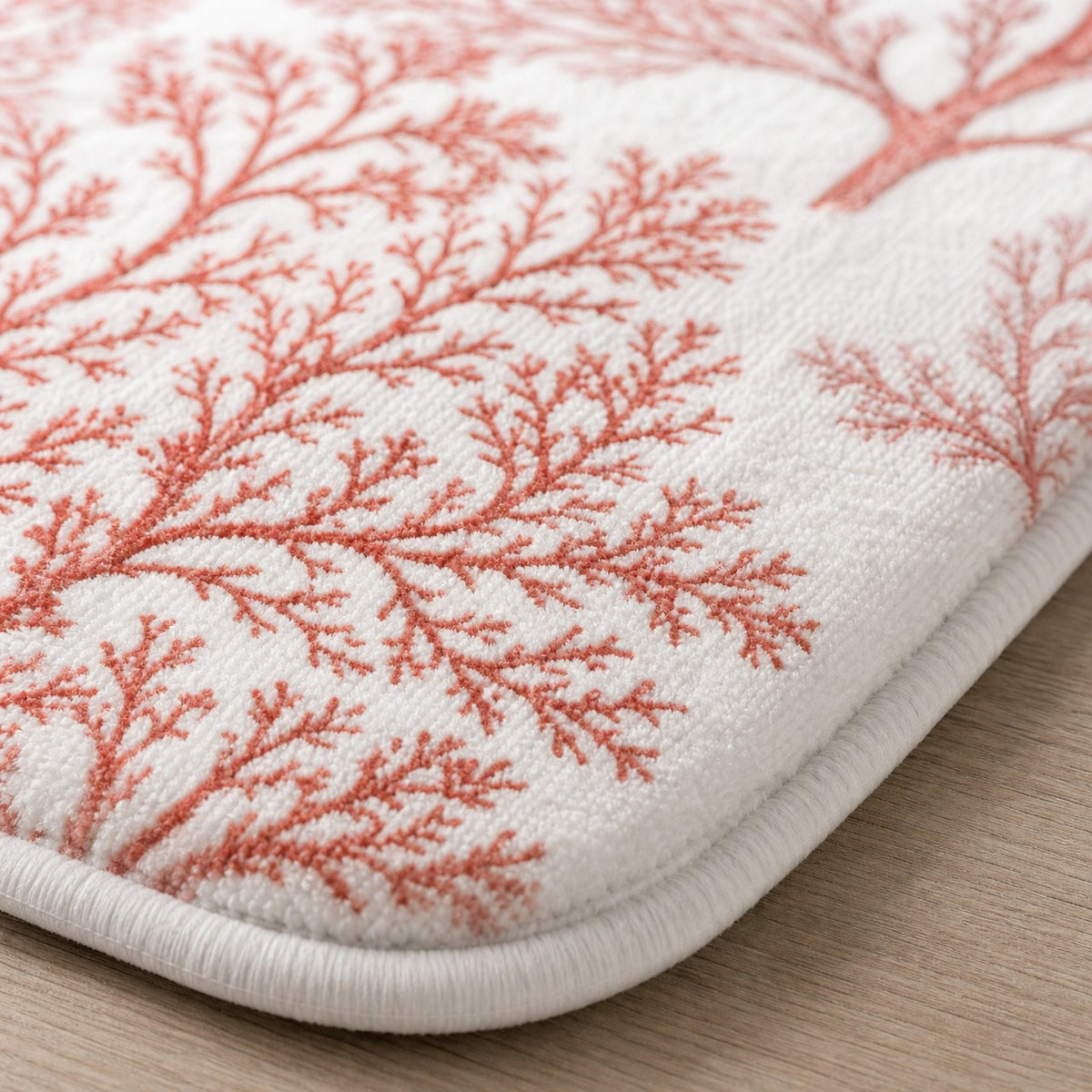 Coral Sketch Bath Mat, image 4