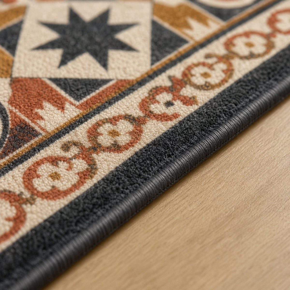 Victorian Encaustic Bath Mat, image 4