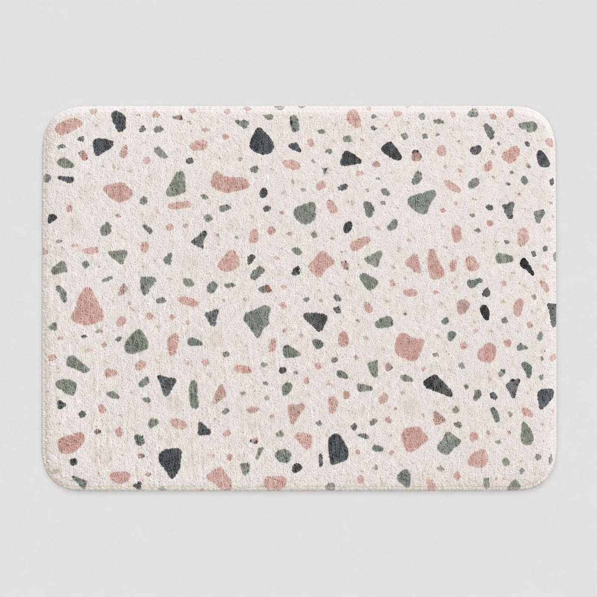 Blush Terrazzo Bath Mat, image 2