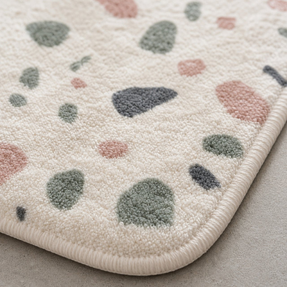Blush Terrazzo Bath Mat, image 4