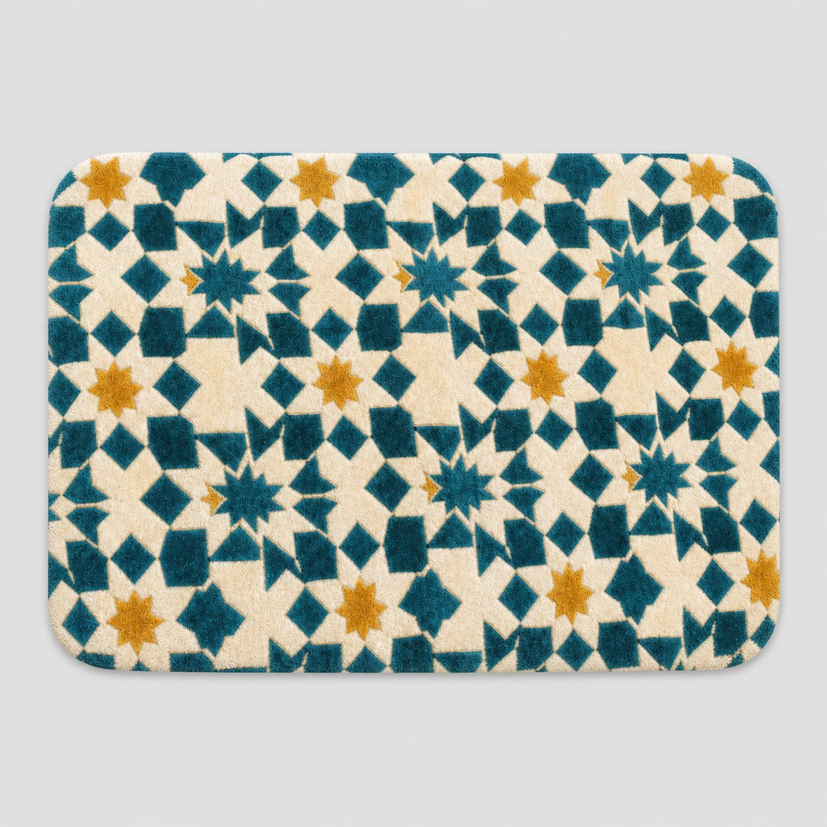 Star and Cross Bath Mat, image 2