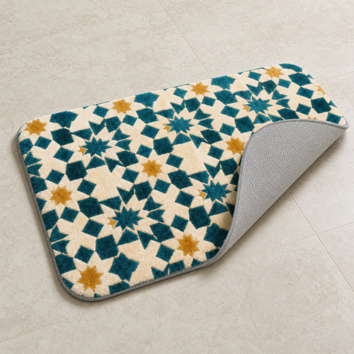Star and Cross Bath Mat, image 3