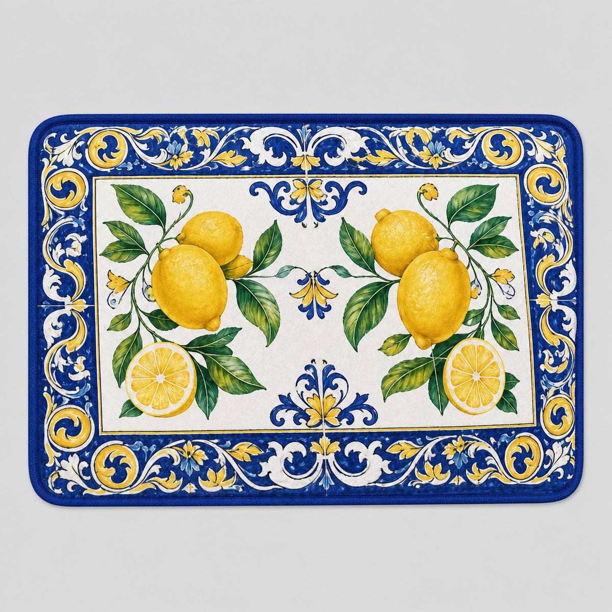Majolica Lemon Bath Mat, image 2